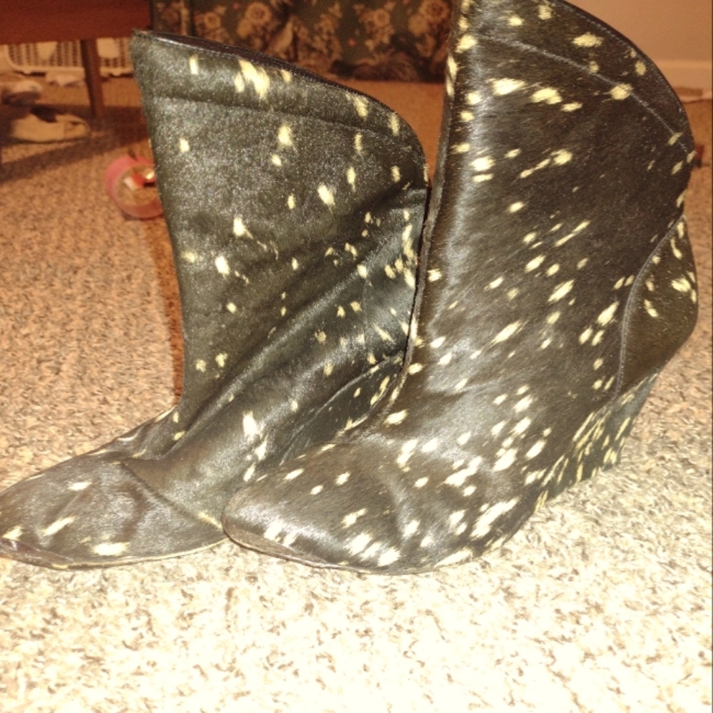Belle Sigerson Morrison Calf Hair boots